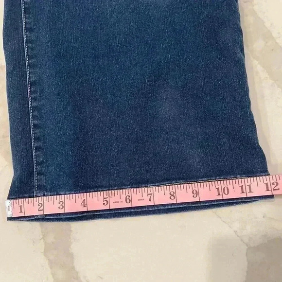 Seven7 For All Mankind Pull On Weekend Capri Women's Size 20 Embellished Pockets - Picture 9 of 10